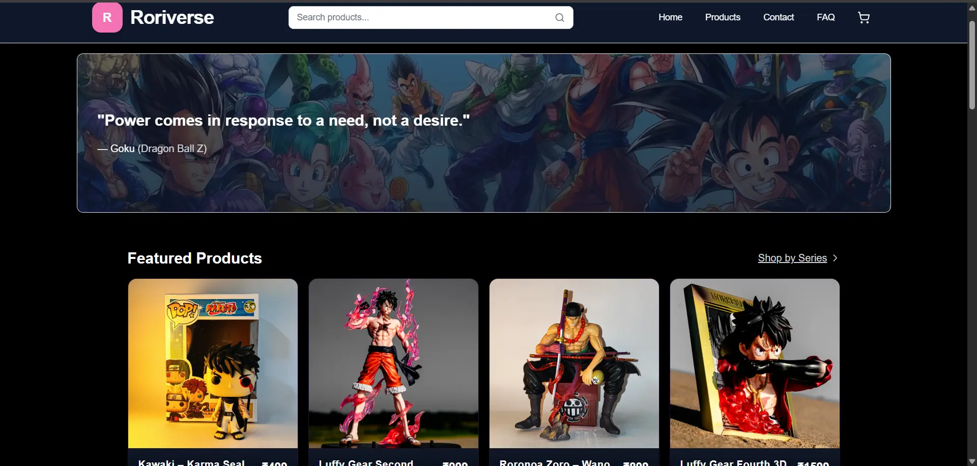 Screenshot of a real estate website with property listings and user engagement features